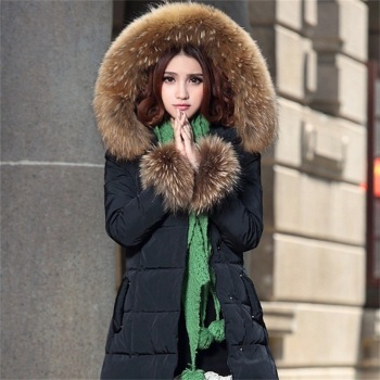 真皮貉子毛領(lǐng)子羽絨服帽條帽領(lǐng)圍巾真皮狐貍毛領(lǐng)方領(lǐng)披肩皮草制品 長70cm*18cm 本色